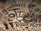 Felszeichnungen in der Magura-Höhle bei Rabisha.